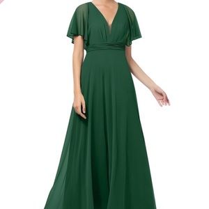 Azazie Tiara - Dark Green